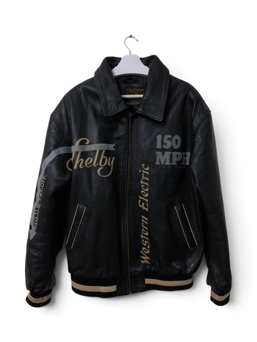 AVIREX SHELBY LEATHER VARSITY