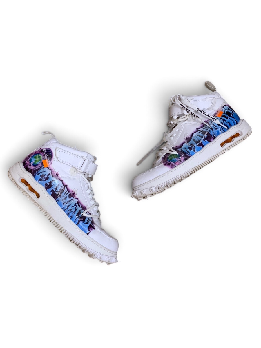 OFF WHITE X NIKE AIR FORCE MID