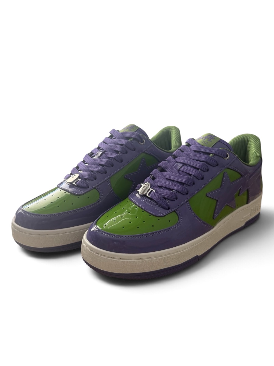 A BATHING APE BAPESTA 1#PURPLE