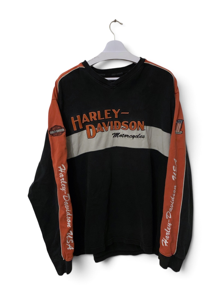 HARLEY DAVIDSON FADED CREWNECK