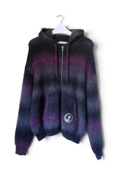 SUPREME X HYSTERIC GLAMOUR GRADIENT ZIP-UP HOODIE